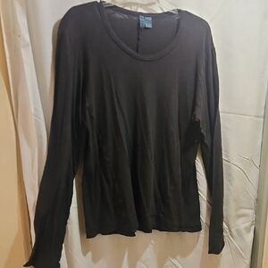 Black Textured Top